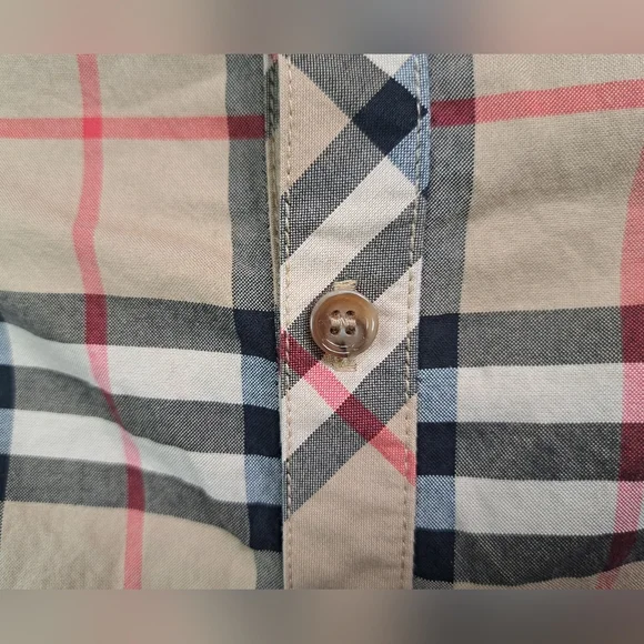 Burberry Baby One Piece Full Jumpsuit Bodysuit Iconic Nova Check Size 18M 65cm - Picture 6 of 12